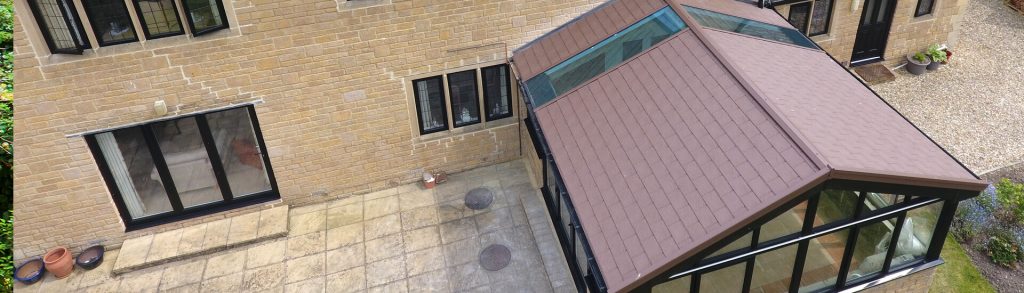 Red tiled Gable conservatory roof